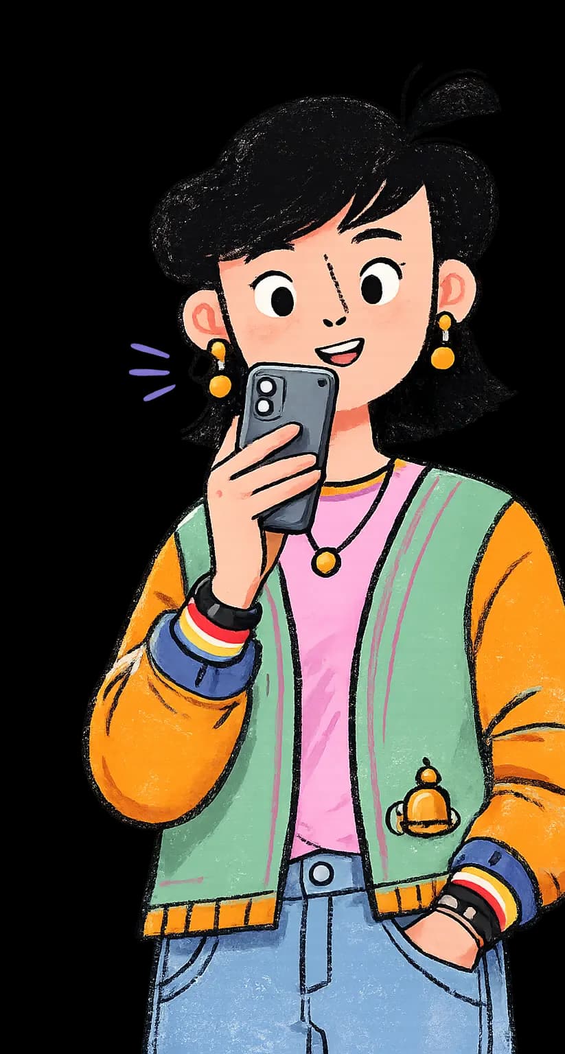 Person speaking a reminder to Voice Reminder: Voremi AI